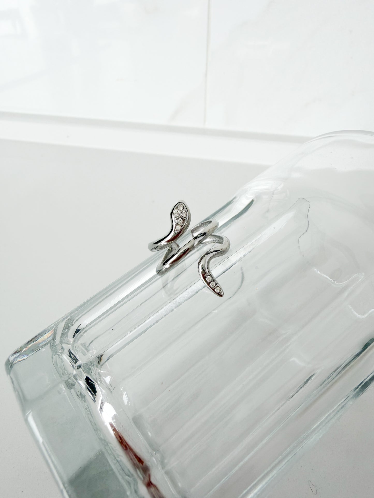 Midnight Muse Snake Ring