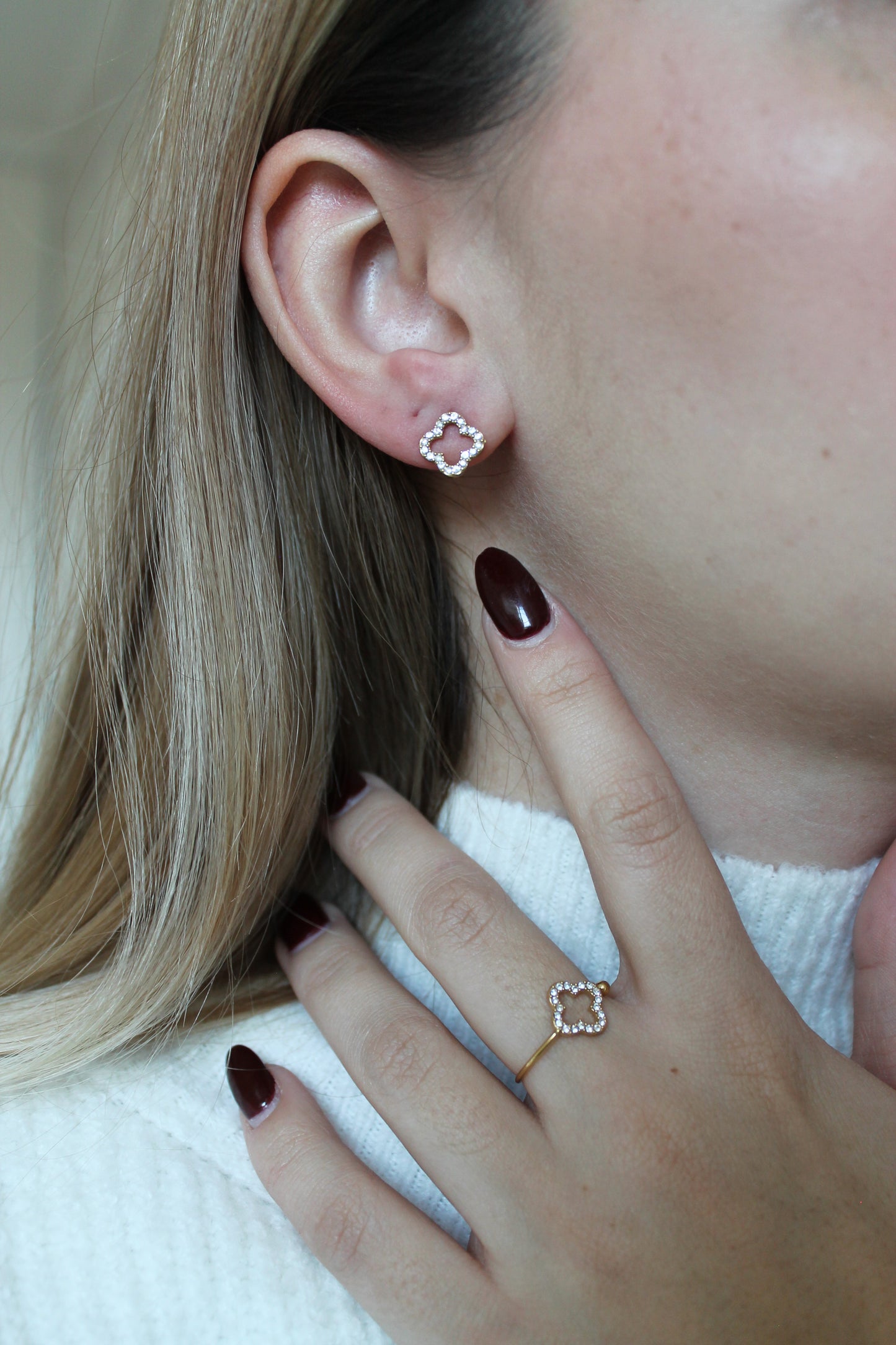 Mini Clover Studs