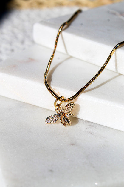 Bumble Bee Necklace